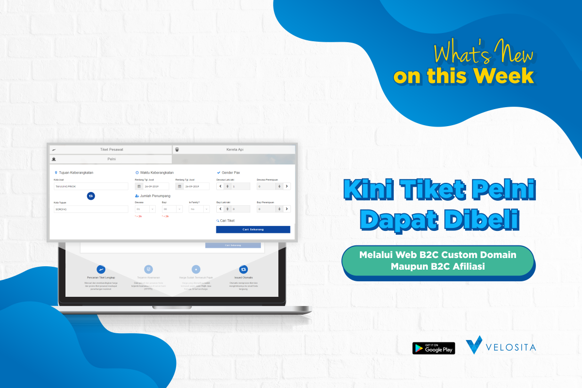 Kini tiket kapal laut PELNI dapat direservasi melalui website B2C custom domain maupun B2C afiliasi