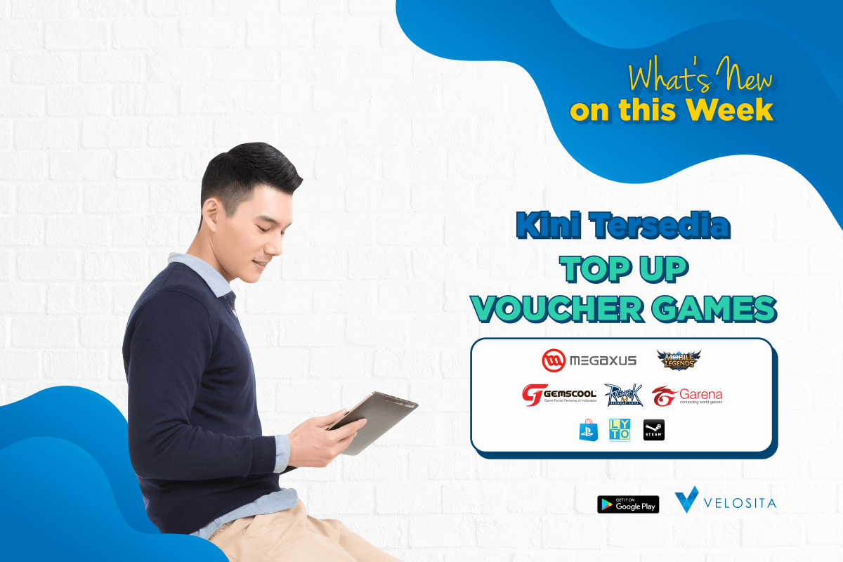 Kini bisa beli voucher games di Velosita