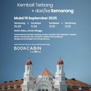 Wings Air Kini Terbang Lagi Dari Semarang Ke Surabaya