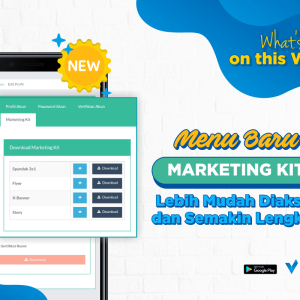 Download Media Promosi melalui menu Marketing Kit