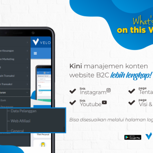 Kini manajemen konten website B2C lebih Lengkap